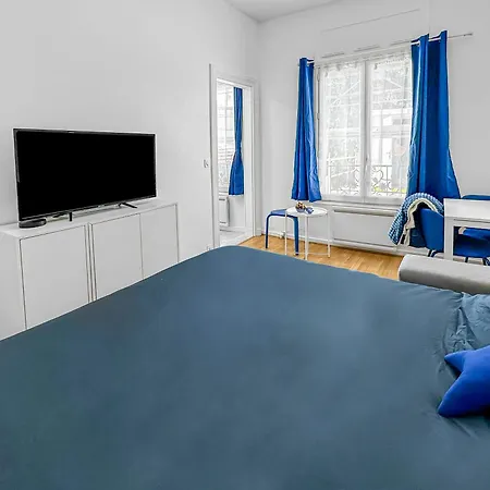 Hypercentre Proche Paris Parking Metro Train Apartment *
